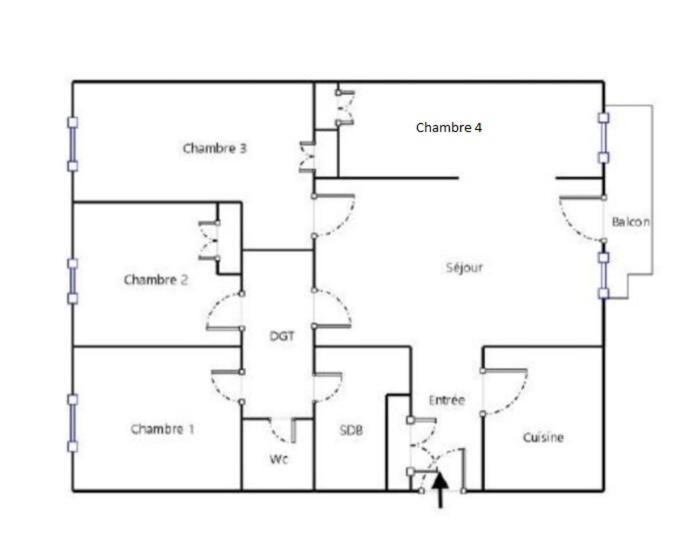 Residence Du Parc Des Tilleuls De Lyon 82 M2 Pkg Free Dış mekan fotoğraf